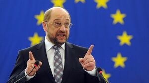 Martin Schulz in seiner Funktion als leidenschaftlicher Kämpfer für Europa